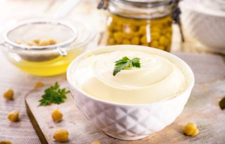 Homemade,Mayonnaise,Free,Of,Eggs,Or,Milk,,Made,With,Chickpeas