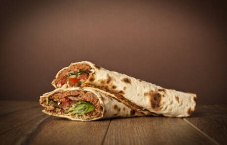 Doner,Adana,Kebab,With,Lahmacun