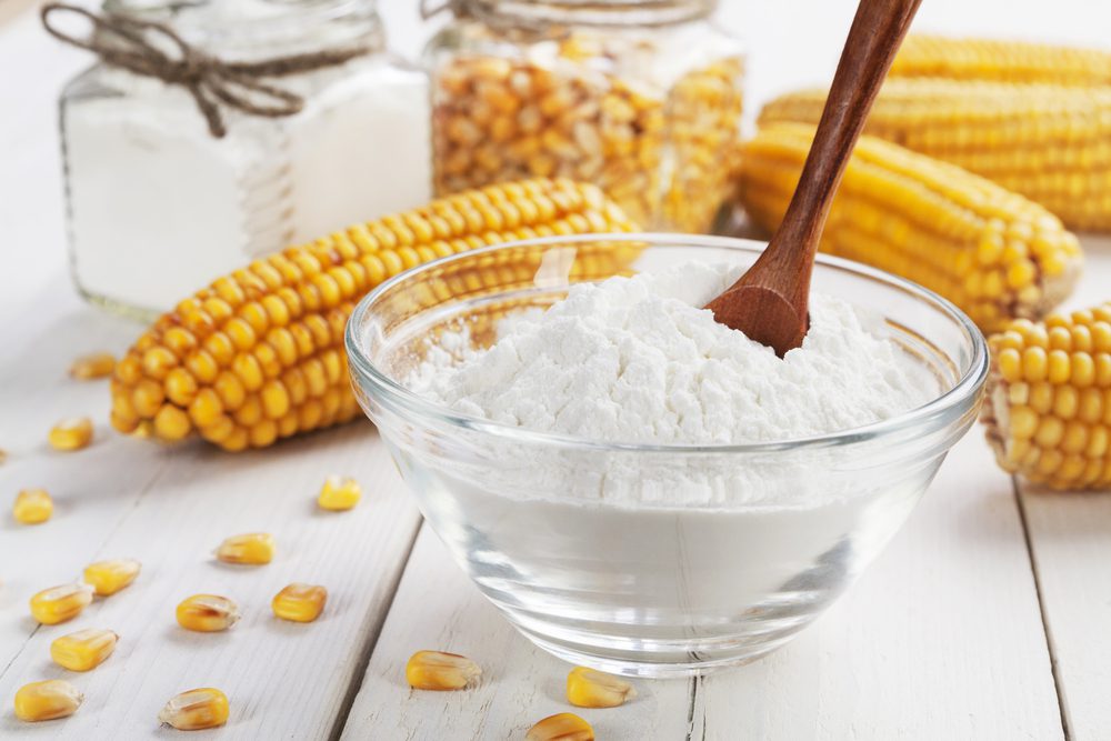 Starch,And,Corn,Cob,On,The,Table