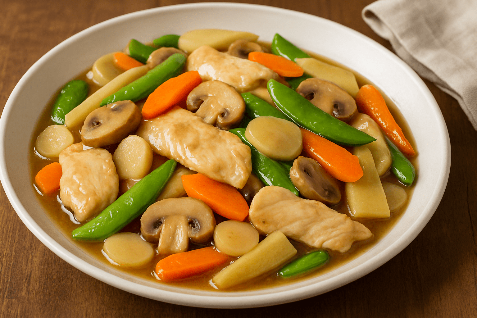 Moo goo gai pan