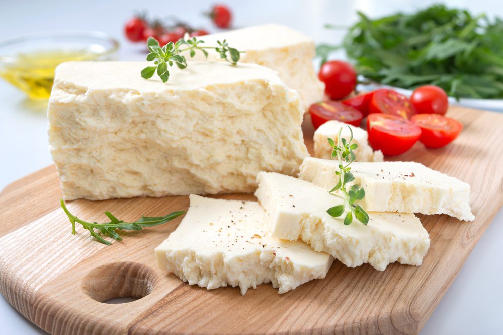Tasty,Sheep,Or,Goat,Cheese.,Chunks,Of,Adyghe,Cheese,On